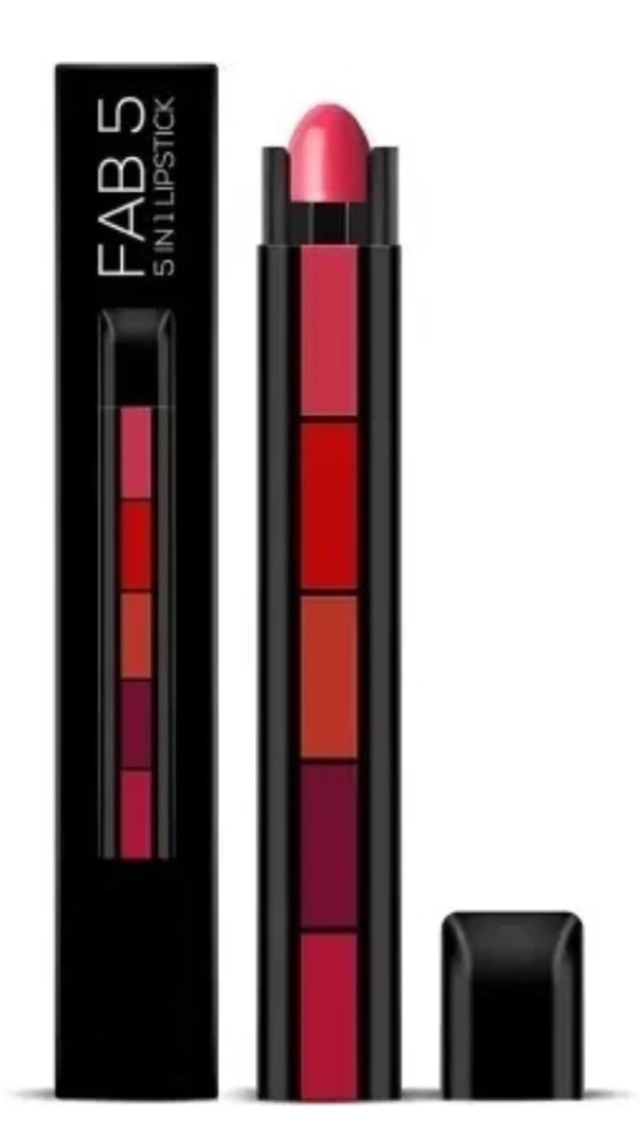 FAB5 Matte Lipstick – Rich Color with Long-Lasting Wear